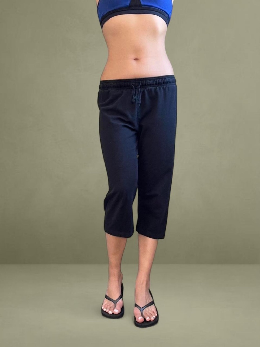 Champion Black Capri Pull-On Jogger Pants
